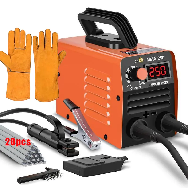 ORANGE Welding gloves
