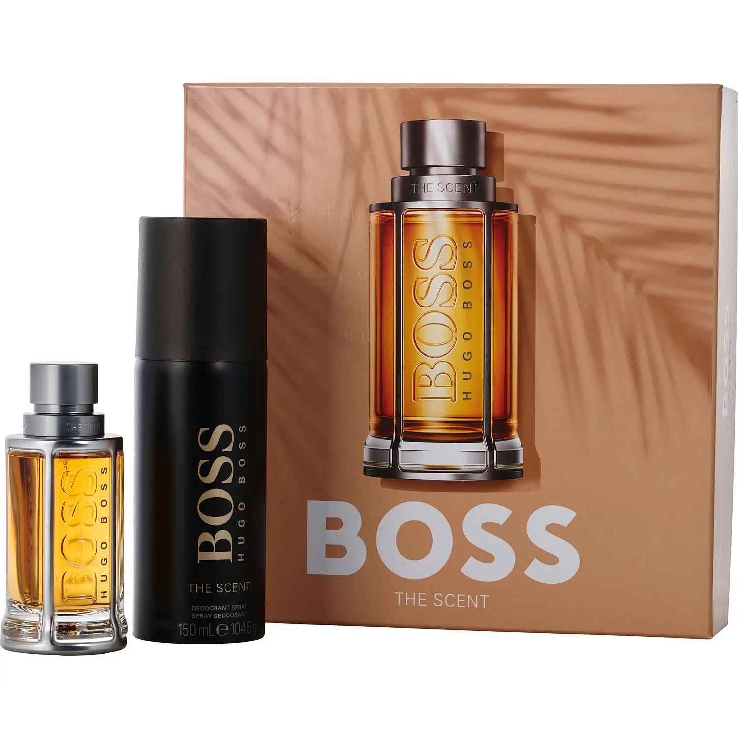 Boss The Scent Set-Edt Spray 1.6 Oz & Deodorant Spray 5 Oz For Men