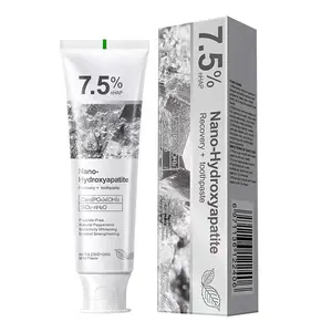 7.5 nano hydroxyapatite toothpaste，Suitable for sensitive teeth，toothpaste fluoride free，With a natural mint flavor, fresh breath，Protect oral health