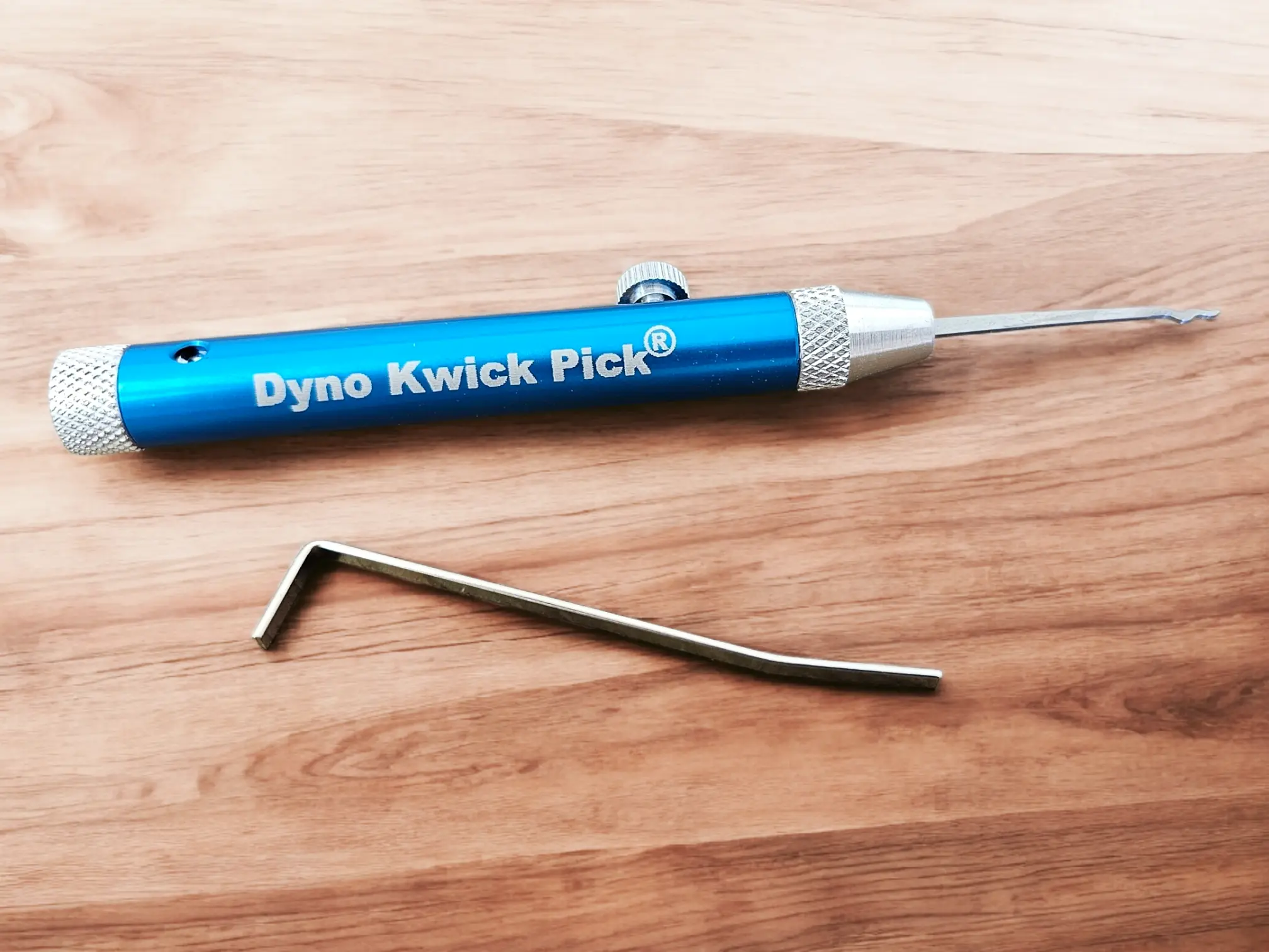 Dyno Kwick Pick Precision Rake and Pick Set DKP 1 Heavy Duty Hand Tool Kit for Maintenance Repair 3 in 1 Portable Storage Friendly Lightweight EDC Tool