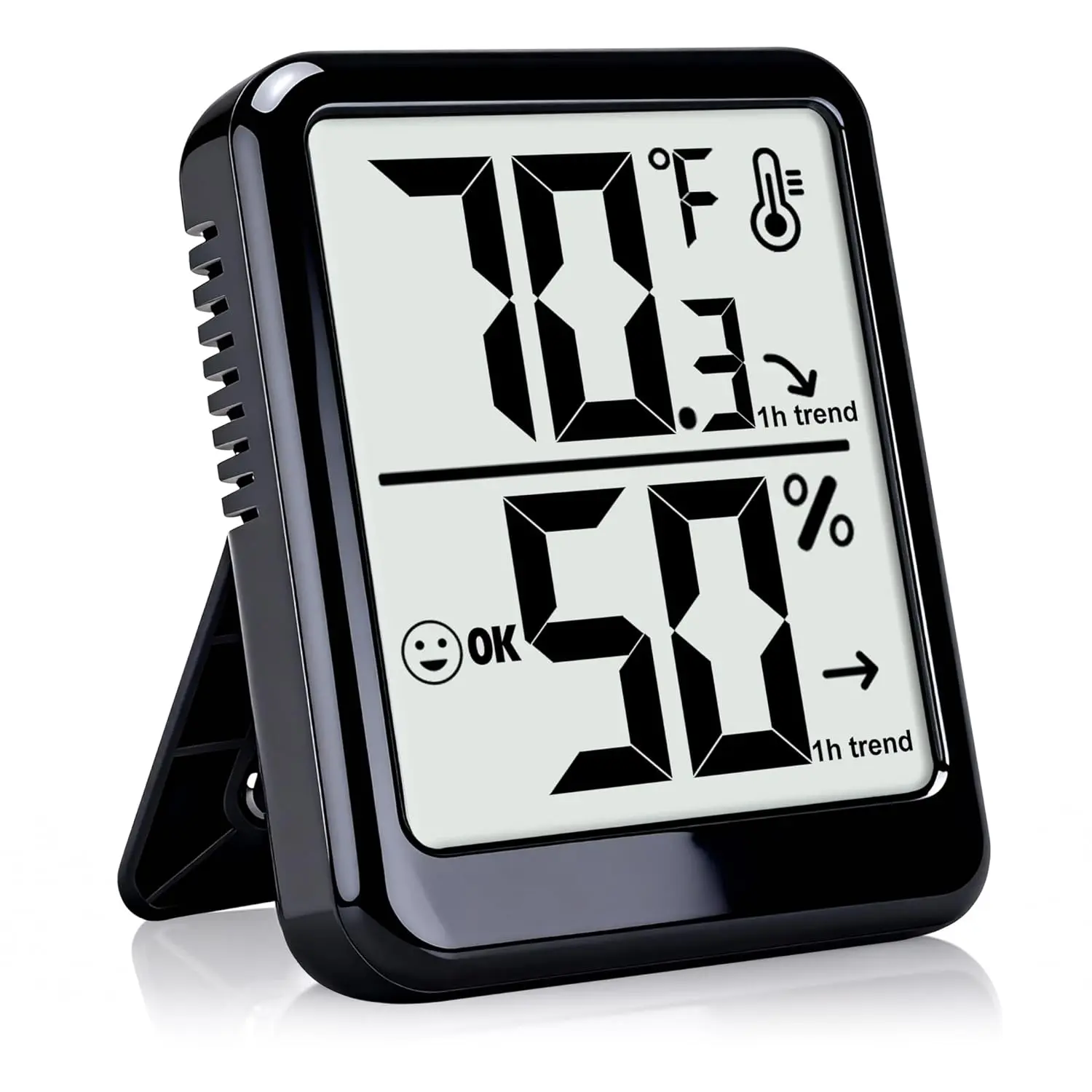 Room Thermometer Indoor Hygrometer Humidity Meter Gauge Digital Temperature and Humidity Monitor for Home Office House