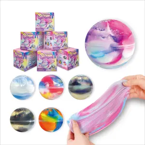 DLMdilemu Growing Mud Blind Box Toy, Children's Stress-Relief Artifact, Crystal Mud DIY Making Material Package Set squishy  dumpling Galaxy Rubber Tree Slime