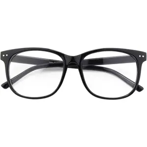 Oversized Fake Glasses for Women Men Non Prescription Glasses Clear Lens Glasses Eyeglasses, 201581