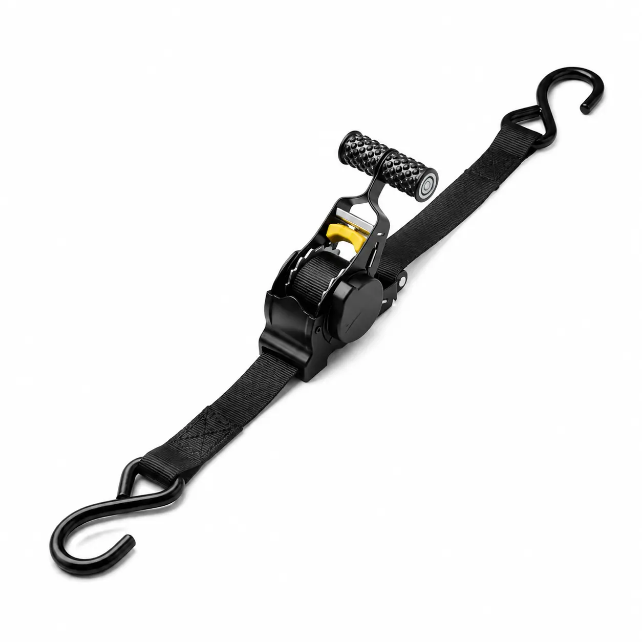 Heavy-Duty Auto-Retractable Ratchet Straps with Auto Retractable Ratchet Buckle, Reliable Mechanism, 3.3m Length, 760g Per Piece, Storage Bag, Cargo Tie-Down, Adjustable Rope, Automotive Towing Hardware for Motorcycle, Truck