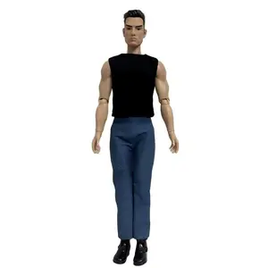 New 13-Inch Fashionable Unisex Doll, Muscle Ken Action Figure, Perfect Gift for Collectors, High-Quality Design, Durable Material
