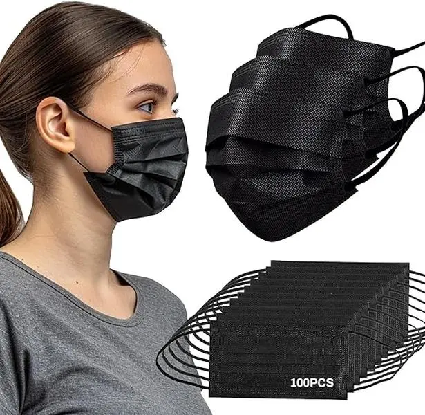 Disposable Face Mask - 3 Ply Filter Protection Masks Daily Use For Adults Home, Office, and Outdoors Disposable Face Mask - 3 Ply Filter Protection Masks Daily Use For Adults Home, Office, and Outdoors