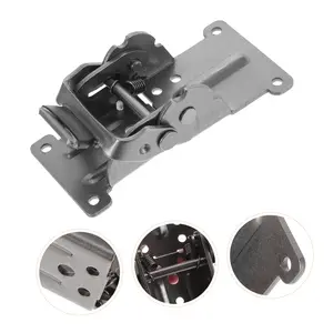 4pcs 90°- 180° Table Leg Hinge Folding Table Bracket Chair Leg Foldable Brackets Folding Bracket Table Leg Folding Bracket Foldable Support Folding Shelf Bracket Black Steel