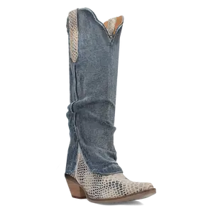 Dingo Shabby - Women's Denim Cowgirl Boots