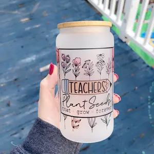 Teacher Tumbler Glass