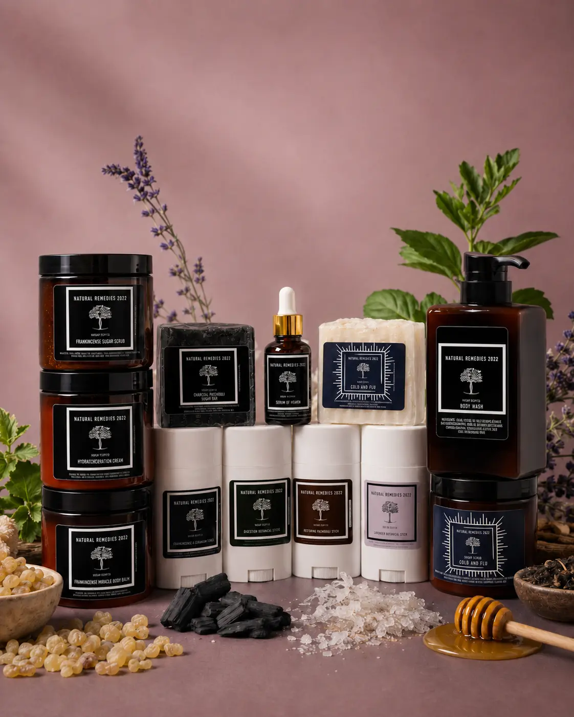 *MEGA DEAL* Hyperpigmentation cream, Frankincense Sugar Scrub, Frankincense Body Balm, Drops of Heaven, Lavender Deo Stick, Patchouli Deo Stick, Frankincense Deo Stick, Unscented Deo Stick, Body Wash, Charcoal Patchouli Soap, C&F Soap, C&F Sugar Scrub
