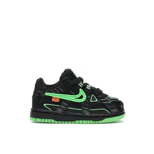 Nike Toddler's Air Rubber Dunk Off-White Green Strike, from StockX