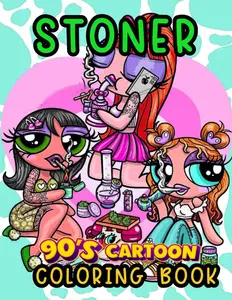Stoned Coloring Book: Unique Trippy Psychedelic Colouring Pages for Adults