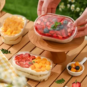 50pcs Dessert Bowls Box Set, Multi-Functional Fruit Salad Storage Container, Leakproof & Odor-Free Design, Ideal for Kitchen Use, Food Containers