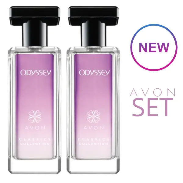 Avon Odyssey Cologne Spray 1.7 fl/ oz SET of 2 Avon Odyssey Cologne Spray 1.7 fl/ oz SET of 2