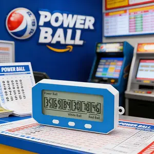 Mini Pocket-Sized Electronic Number Selector - 2-in-1 Randomizer for Powerball/Mega Millions, Portable Keychain Device with LCD Display & Memory Function fathersdaygiftideas