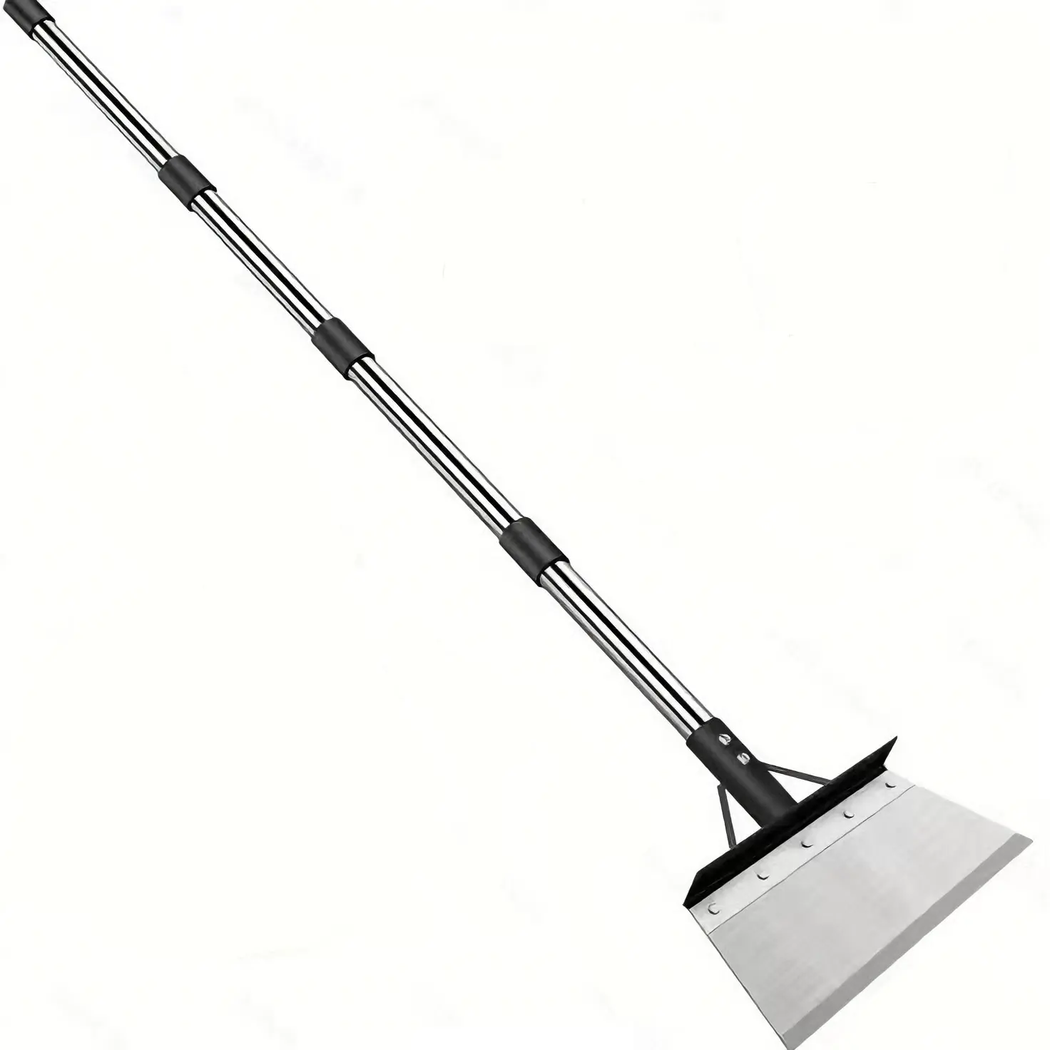 Winter snow Farm Manganese Steel Flat Shovel, Durable Metal Shovel, Farm Fertilizer Spreader (chicken Manure/pig Manure), Home Ice Scraper & Wall Cleaning Snow Shovel Tool