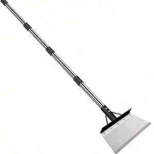 Winter snow Farm Manganese Steel Flat Shovel, Durable Metal Shovel, Farm Fertilizer Spreader (chicken Manure/pig Manure), Home Ice Scraper & Wall Cleaning Snow Shovel