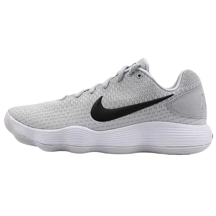 NIKE Men's Hyperdunk 2017 Low 'Wolf Grey' Sports Sneaker - Lightweight Lace-Up with Responsive Cushioning, Supportive Design for Court Play & Casual Sporty Streetwear