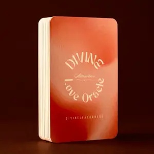 DLG Divine Love Attraction Oracle Deck | Divination Tool for love | Love Soulmate Relationships Oracle Deck | 105 CARDS