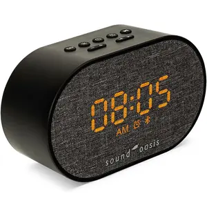 Sound Oasis SO-BST-150T Rechargeable Tinnitus Sound Therapy System with Removable Design, Alarm Clock & Home Decor Functionality