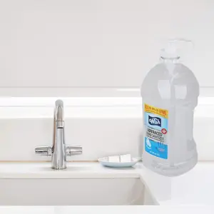 Wish Hand Sanitizer 67.6oz Vitamin E with Pump and Carry Handle