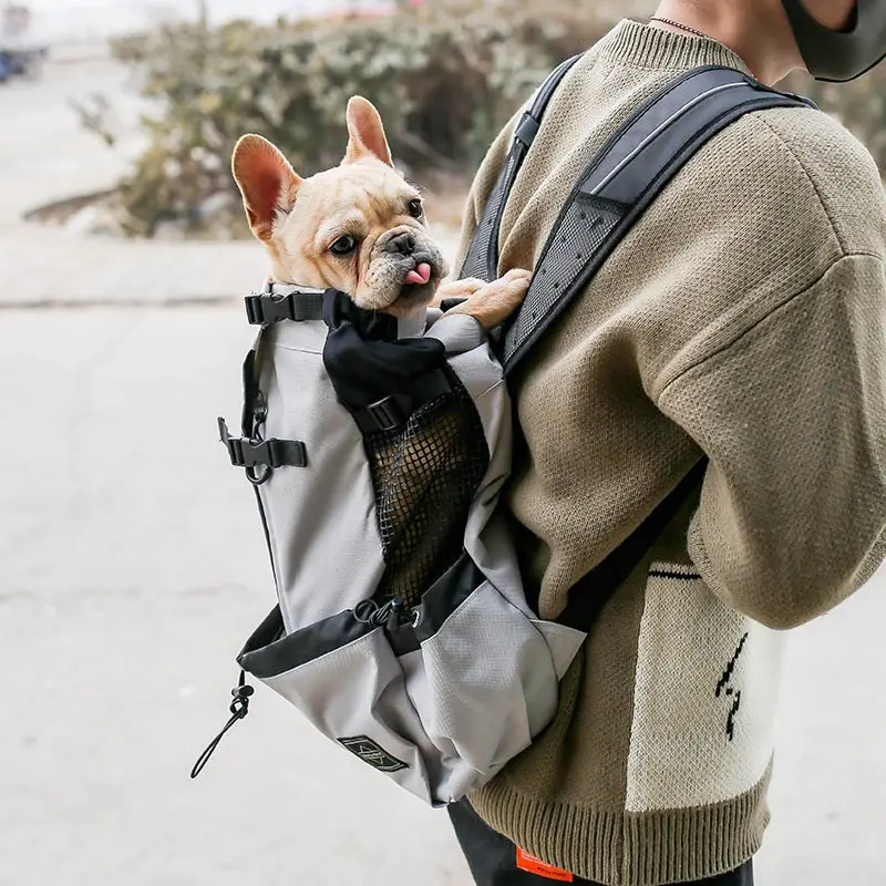 PetroNexus™ Dog & Cat Carrier Backpack — Double Shoulder, Portable Travel Bag (6 Colors)