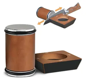 Wooden Rolling  Sharpening Tool, 1 Set  Sharpening Kit,  Sharpener for Kitchen, Kitchen Gadgets, Household  Gadgets, Summer Gifts, Kitchen Accessories, Original Family Home Set Knives