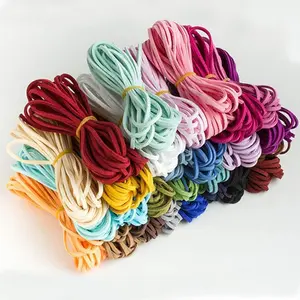 89 Yard Micro-Fiber Flat Leather Beading Thread Faux Suede Cord String for Bracelet Necklace DIY Beading Jewelry Making Arts Crafts