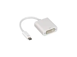 Nippon Labs 30UC-CDVI USB 3.1 Type-C to DVI Adapter, White Nippon Labs 30UC-CDVI USB 3.1 Type-C to DVI Adapter, White