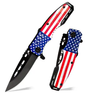 A kitchen fruit knife with a printed pattern. The blade is sharp, and the handle features an ergonomic finger - position design, providing strong cutting power. It is suitable for use in the kitchen, outdoors, and makes the best gift.