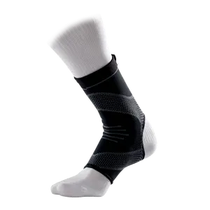 McDavid Ankle Sleeve 4-Way Elastic - Breathable Neoprene-Free Compression Support for Tendonitis & Arthritis Relief - Ideal for Light Activity & All-Day Use