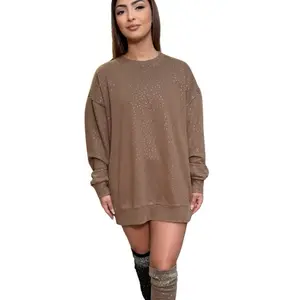 Monika Oversized Sweater - (SET SOLD SEPARATE) Holiday Fashion - Women’s Sweatshirt