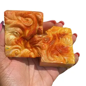 Turmeric Honey & Lemon Organic Soap Bar for Brightening Skin - Body Care natural skincare