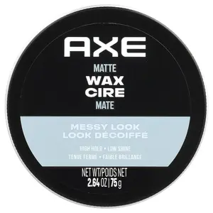 AXE Matte Wax, High Hold, Low Shine, 2.64 oz (75 g)
