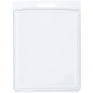 Collecting Warehouse Clear Plastic Clamshell Package / Storage Container, 5.125" H x 4.1875" W x 1.25" D