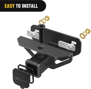 Nilight 2 Inch Rear Trailer Hitch Receiver Class 3 Tow Towing Hitch & Cover Kit, Fits for 2003-2018 Dodge Ram 1500 & 2003-2013 Ram 2500/3500, Tow Combo Boating Accessories Boat Fenders dealsforyoudays