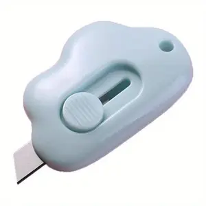Cute Cloud Shape Mini Utility Knives Box Cutter Retractable Letter Opener Portable Carton Opener