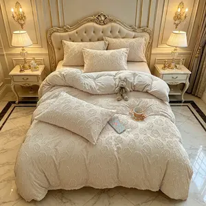 Washable Soft Floral Bedspread Set, 2 or 3 Piece, Elegant Design, Breathable, Hotel Quality, Perfect Gift, Decorative Bedding Set, Soft Bedding Sets