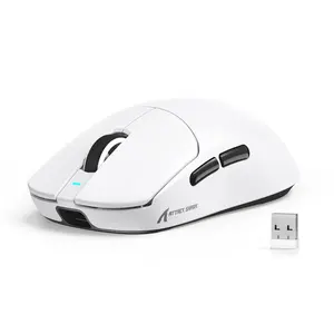 ATTACK SHARK X8 SE Wireless Gaming Mouse,55g Ultra-Lightweight Wired/BT/2.4GHz Wireless Programmable Mouse,1K Polling Rate,PixArt PAW3311 Gaming Sensor,25000 DPI,Gamer Mice for PC/Win/Mac