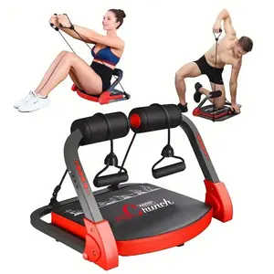 Magic BB Abdominal Equipment for Home Gym - Ab Crunch Machine for Stomach Workout, Ab Core Trainer Ab Machine,Core Strength Trainer Sit Up Exerciser with Resistance Bands