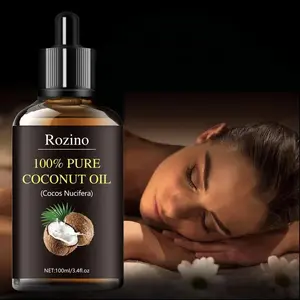 Coconut Body Oil, Deep Nourishing, Hydrating, Firming & Moisturizing Beauty Essence Oil, Skin Care Products, Body Oil Moisture, Body Oil For Dry Skin, Wellness Body Oil