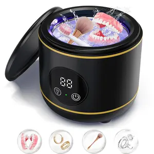 Portable Ultrasonic Cleaner, Multifunctional Makeup Brush Cleaning Machine, Professional Makeup Tool for Home & Travel, Cosmetic Brushes Cleaner