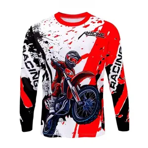 Racing Cycling jersey offroad sportswear motocross jersey motorcycle downhill  t-shirt Enduro Mountain bike mtb jersey riding jersey bicycle clothing