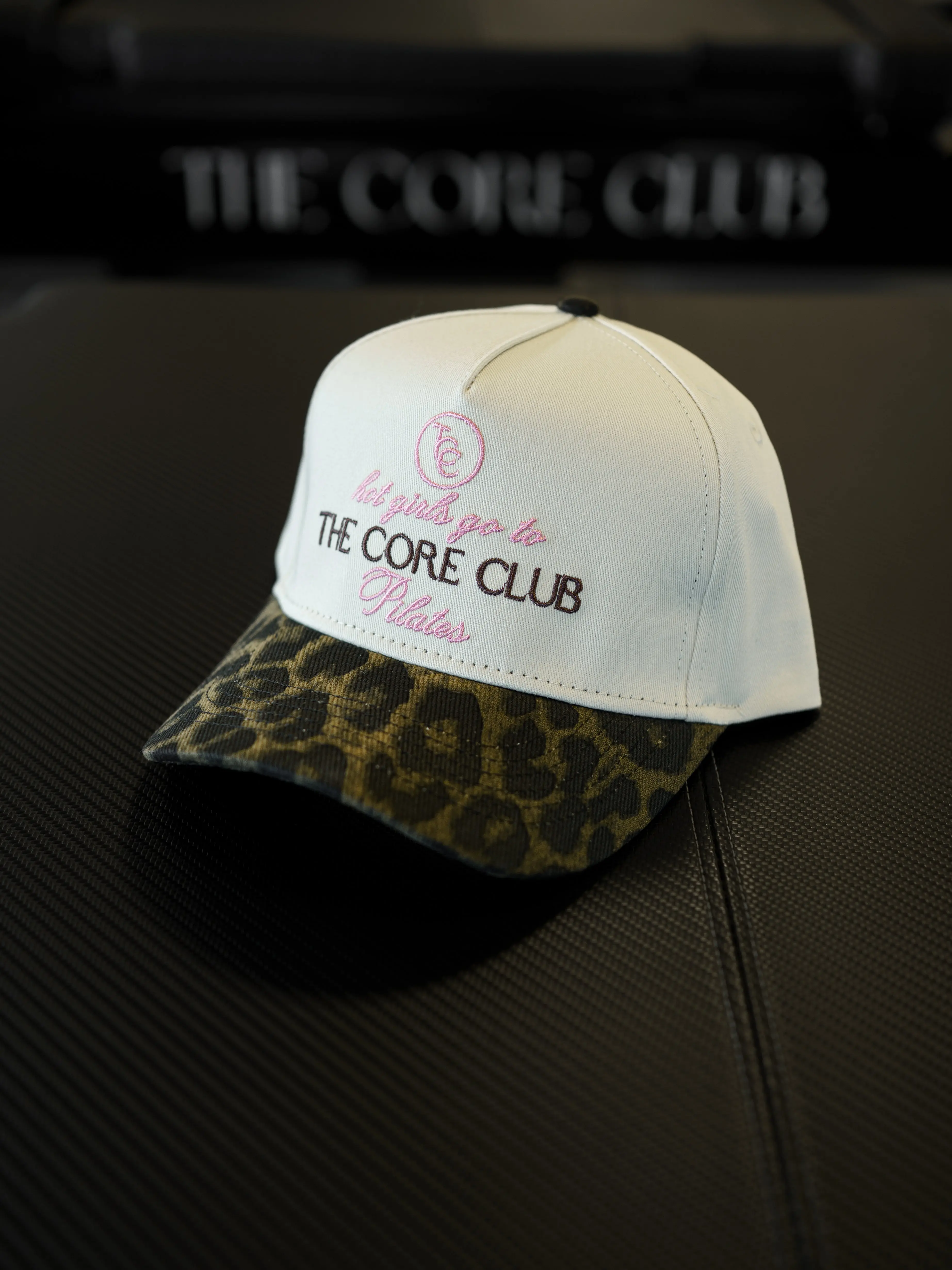 TCC Hot Girls Pilates Cheetah Baseball Hat | Pilates Outfit Accessories