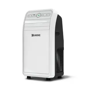 Ukoke USPC01W Smart Wifi Portable Air Conditioner, Works with Mobile App Control, 11,500 BTU ASHRAE, 4 in 1 AC Unit with Cool, Heat, Dehumidifier & Fan, up to 400 Sq. ft