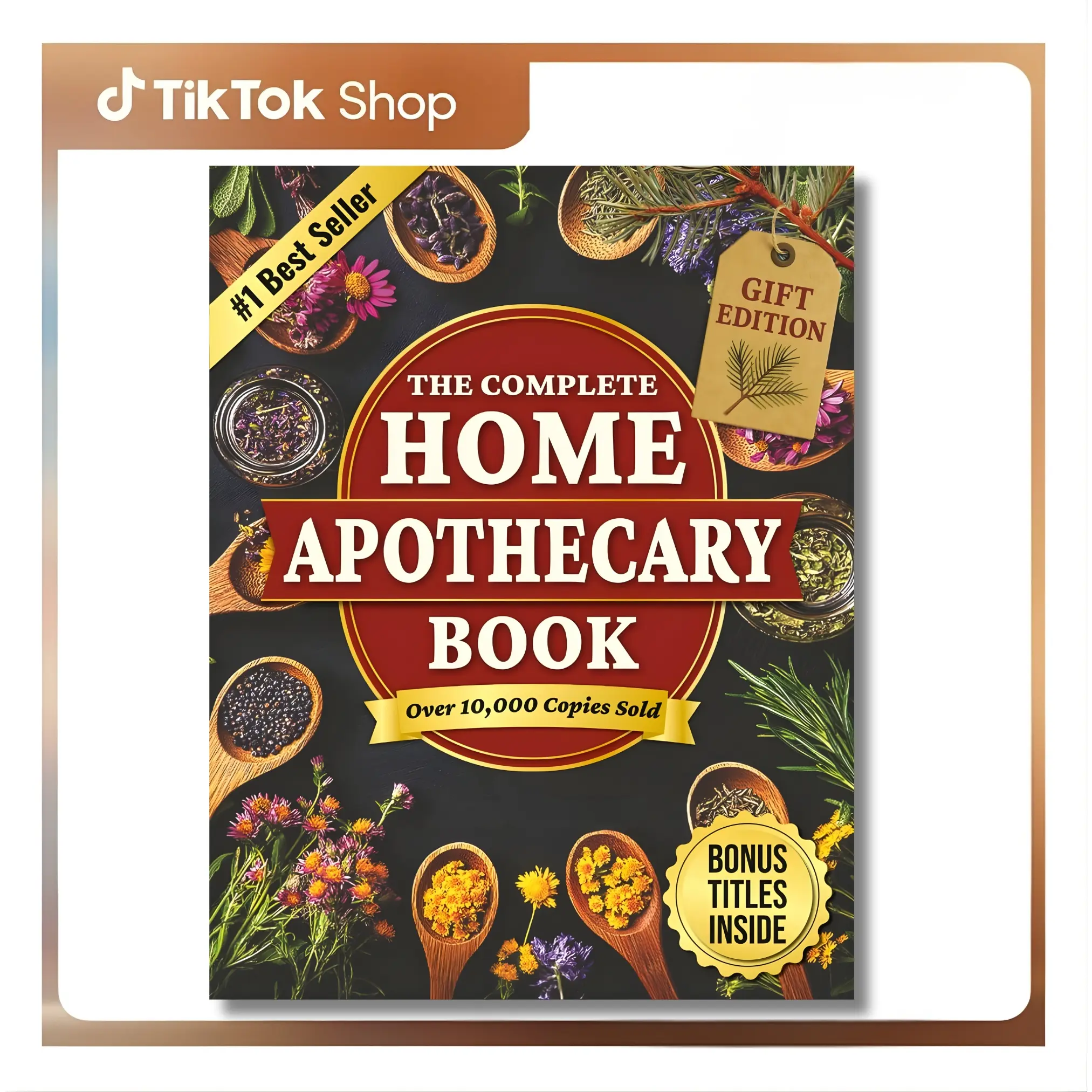The Complete Home Apothecary Book by Ava Green: 401 Herbal Remedies & Blends With Healthy Ingredients (Bonus: Beginner's Herb Growing Manual, The Castor Oil Bible) for Pain Relief, Immunity Support (Literature & Art Novel), Bonus #1: 5+ Hours Of Step-By-S