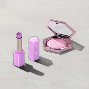 Fenty Beauty Sparkle All Over Duo: Gloss Bomb Stix High-Shimmer Lip Gloss Stick + Diamond Bomb All-Over Diamond Veil