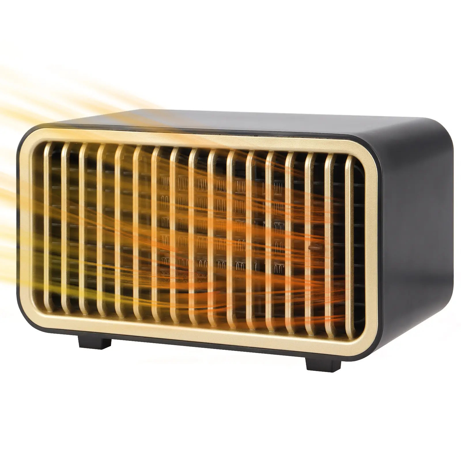 Portable Space Heater 550W / 900W Electric Heater Warmer Two Modes Energy Efficient Safe and Quiet, PTC Fast Heating Small Space Heater with Tip-over and Overheat Protection viral  heater indoor heater portable electric Portable Rechargeable small heater