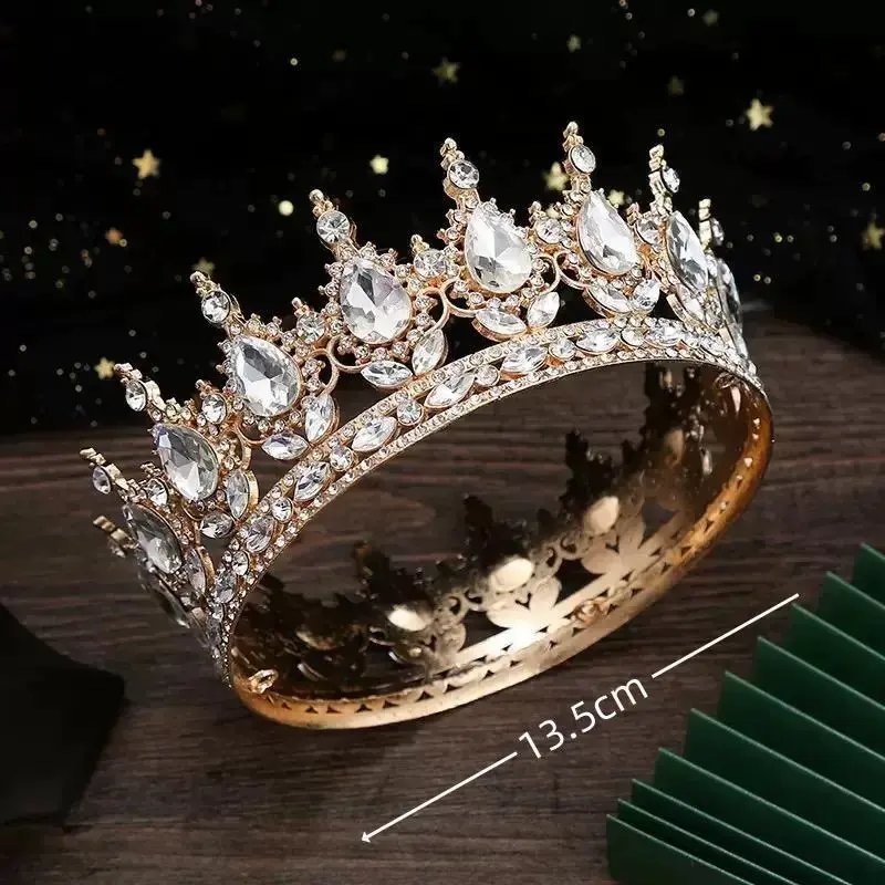 Golden Baroque Crown