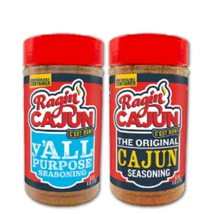 Ragin' Cajun y'ALL Purpose Seasoning & The Original Cajun Seasoning